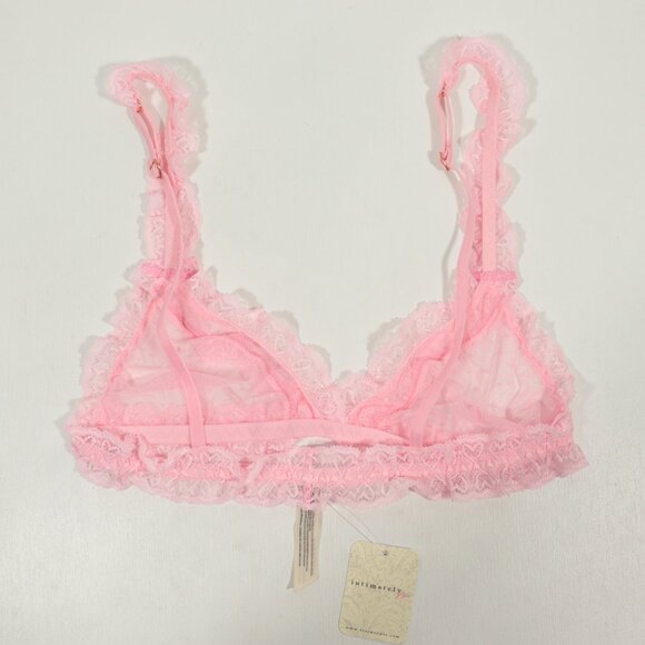NWT Free People Heart to Heart Bralette in Pink Size Small - Picture 7 of 11